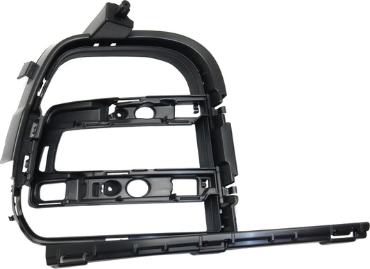 Front, Driver Side Bumper Grille, Textured Black, Turbo Model