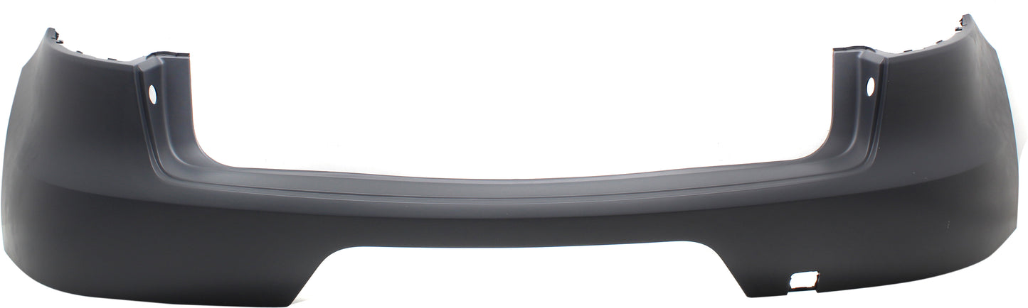 Rear Primed Bumper Cover, With Camera Hole, Without Parking Aid Sensor Holes