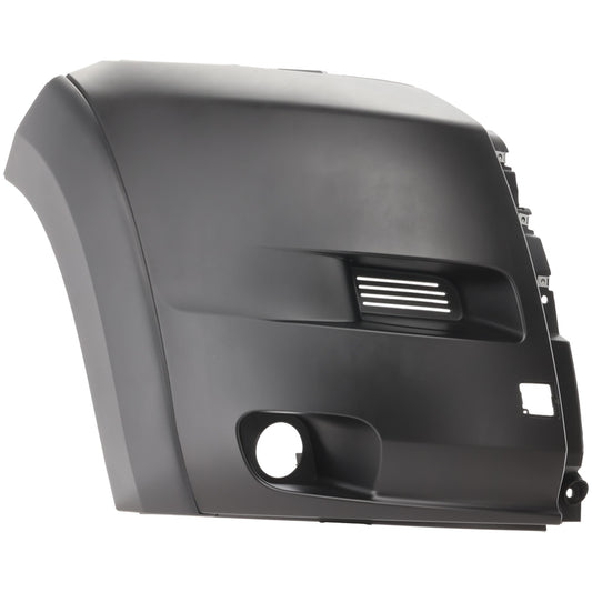 Front, Passenger Side, Outer Textured Bumper Cover