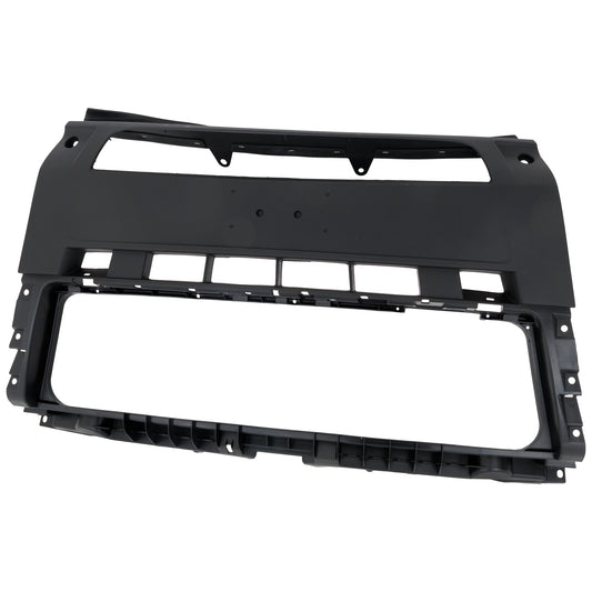 Передняя центральная текстурированная черная накладка на бампер