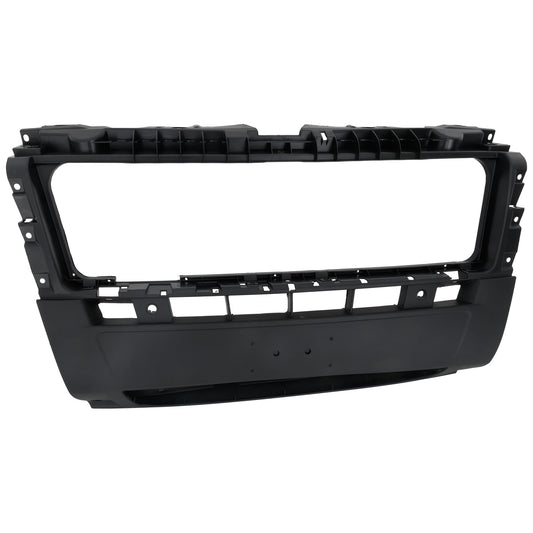 Передняя центральная текстурированная черная накладка на бампер