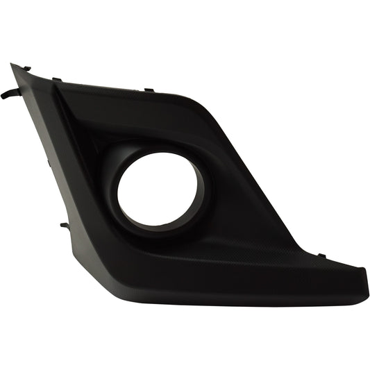 Front, Passenger Side Fog Light Trim, Textured Black, 4 Cyl., 2.0L Engine, For Models With Fog Lights