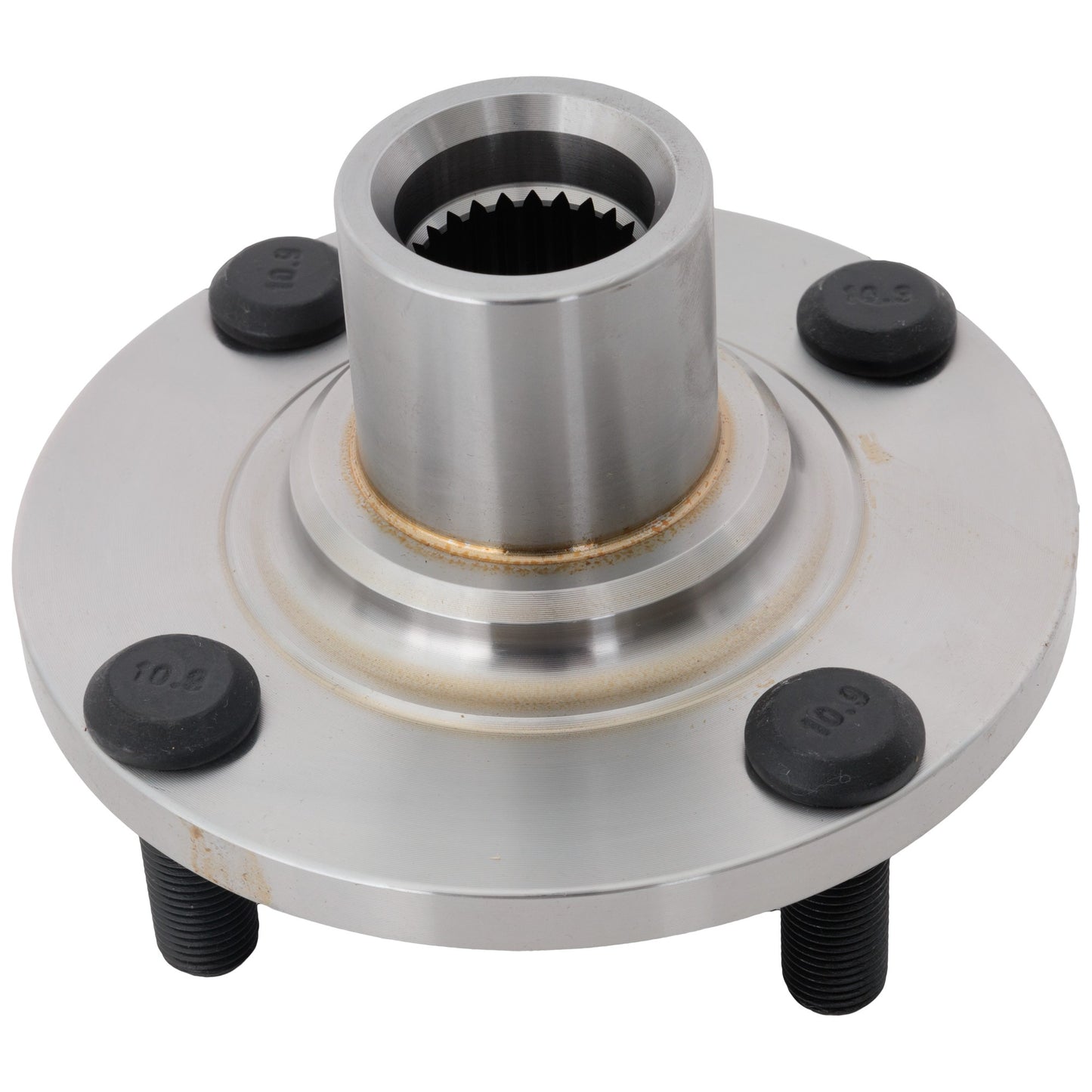 Front, Driver or Passenger Side Wheel Hub, 4 Lugs, Without Bearing