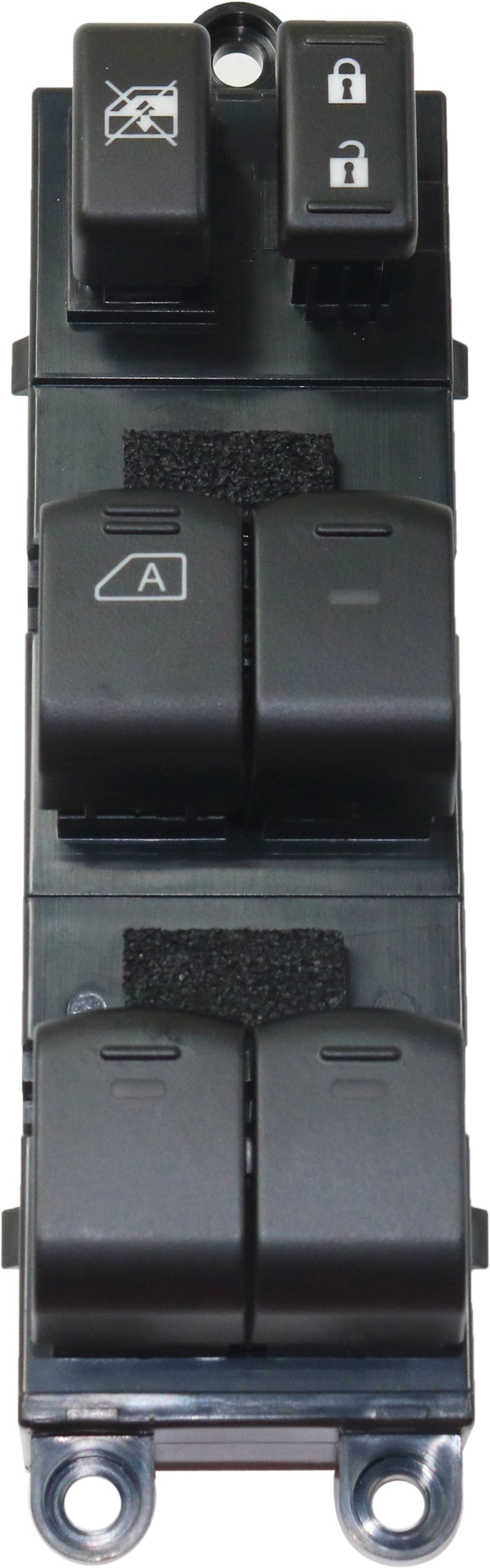 Front, Driver Side Window Switch, Black, with Auto Down