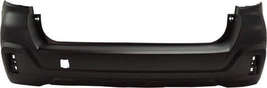 Rear Primed Bumper Cover, Without Object Sensor Hole