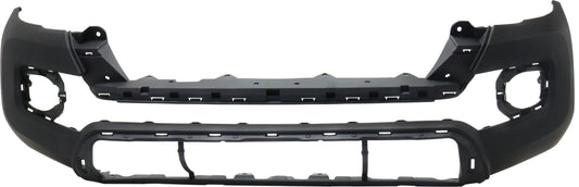 Front Textured Bumper Cover, With Park Sensor and Headlight Washer Holes, Without Fog Light Holes, CAPA CERTIFIED