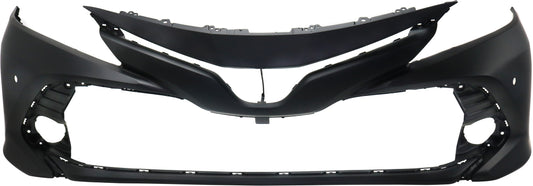 Front Primed Bumper Cover, with Parking Aid Sensor Holes, CAPA Certified