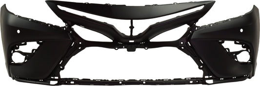 Front Primed Bumper Cover, with Parking Aid Sensor Holes, For Models without TRD Package, with Front View Camera, XSE Model