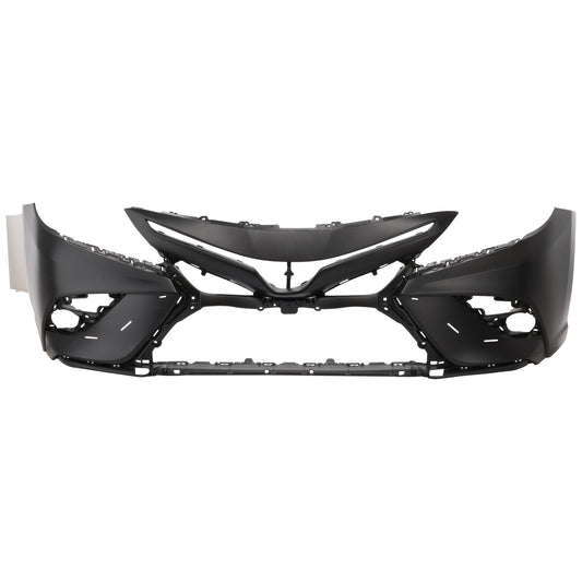 Front Primed Bumper Cover, without Parking Aid Sensor Holes, (XSE, without TRD Package and Front View Camera)/(SE, North America Built Vehicle)/Hybrid SE/Hybrid XSE Models