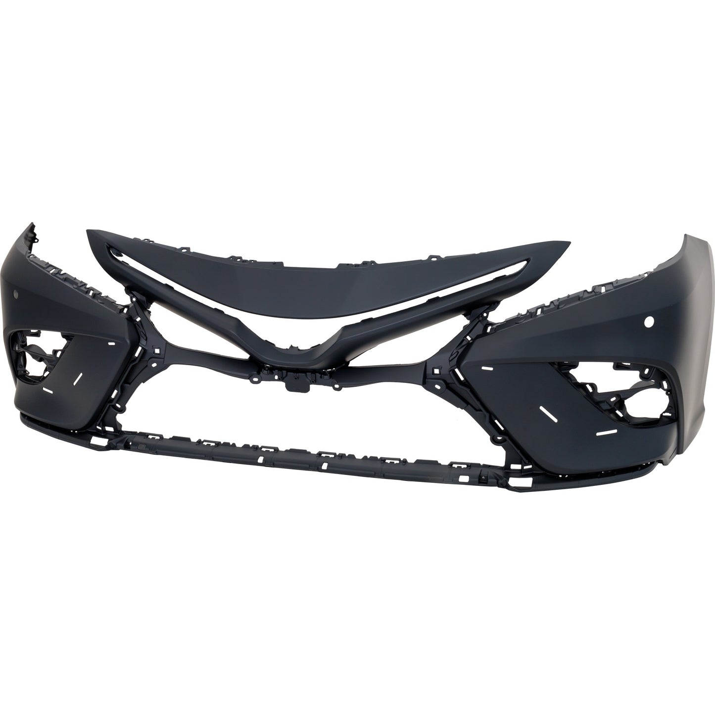 Front Primed Bumper Cover, For Models with Parking Aid Sensor, (XSE, without TRD Package, with Front View Camera)/Hybrid XSE Models, CAPA Certified