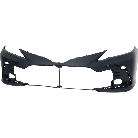 Front Primed Bumper Cover, For Models without Parking Aid Sensor