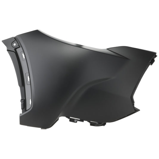 Front, Passenger Side Bumper End, Primed Plastic