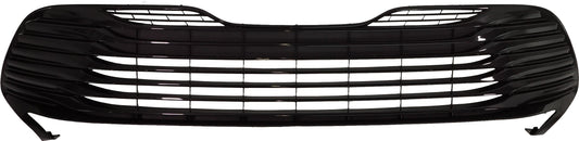 Решетка переднего бампера, окрашенная в серебристо-черный цвет, сертифицирована CAPA