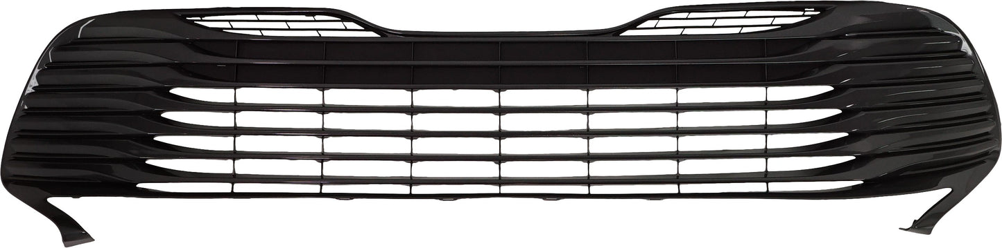 Front Bumper Grille, Painted Dark Gray, Hybrid XLE Model