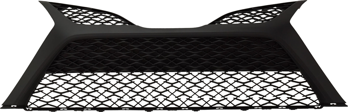 Front Bumper Grille, Painted Dark Gray, SE Model