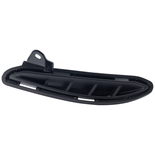 Front, Driver Side, Outer Bumper Grille, Textured Black