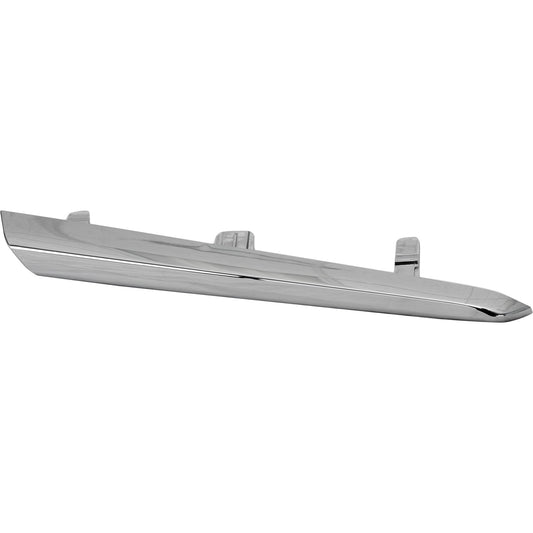 Front, Passenger Side Bumper Trim, Chrome, Hatchback