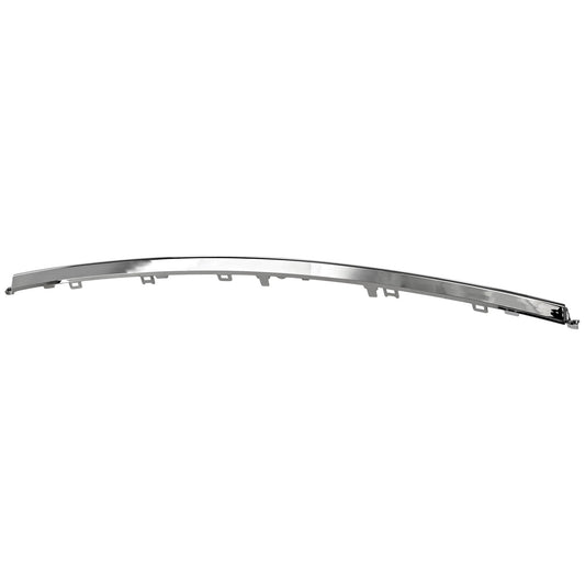 Front, Lower Bumper Trim, Chrome, Lower Piece Bumper Molding