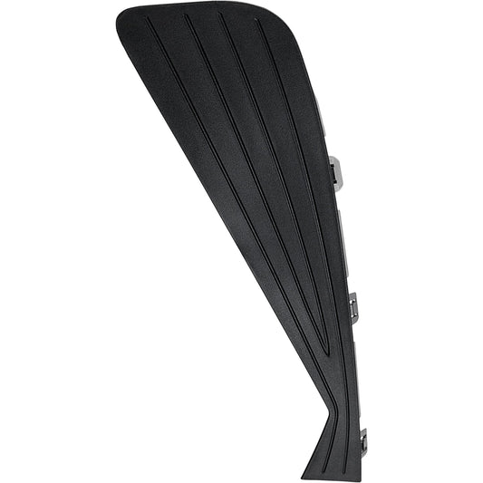 Front, Driver Side Bumper Trim, Textured, Hole Cover