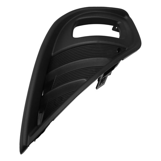 Front, Passenger Side Fog Light Trim, Textured Black
