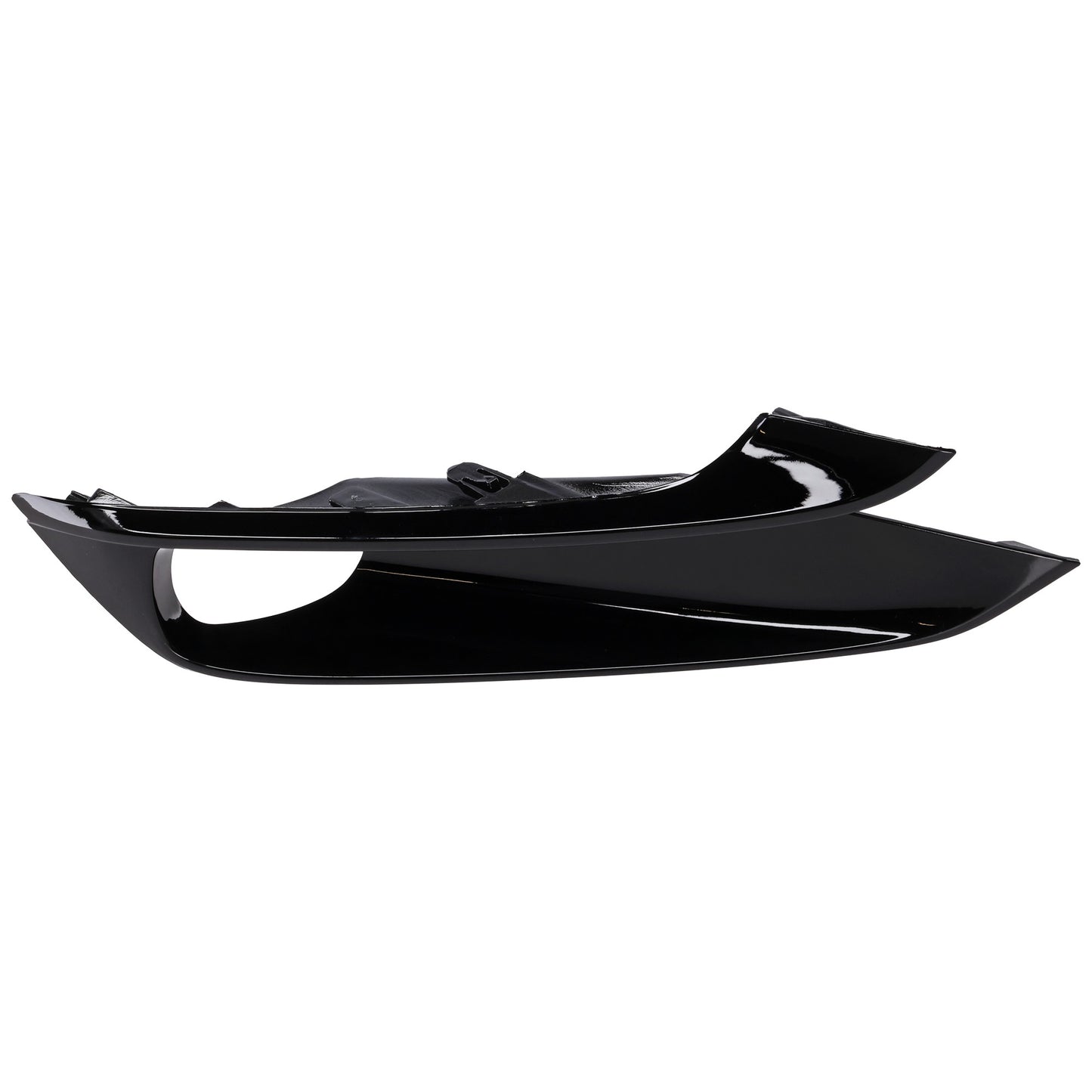Front, Passenger Side Fog Light Trim, Black