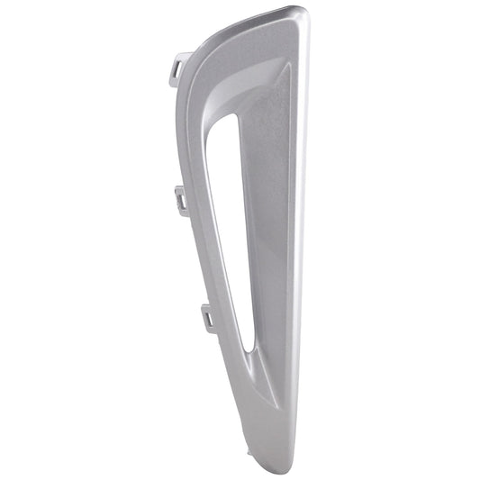 Front, Passenger Side Fog Light Trim, Silver