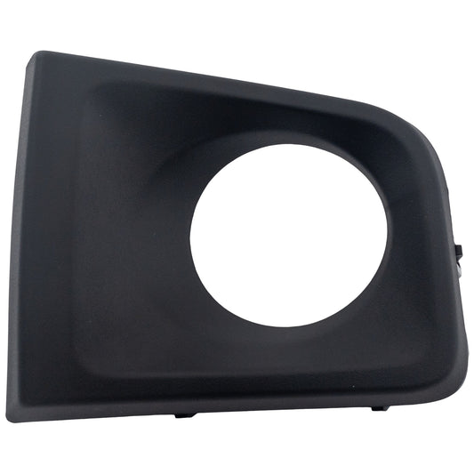 Front, Passenger Side Fog Light Trim, Textured Black