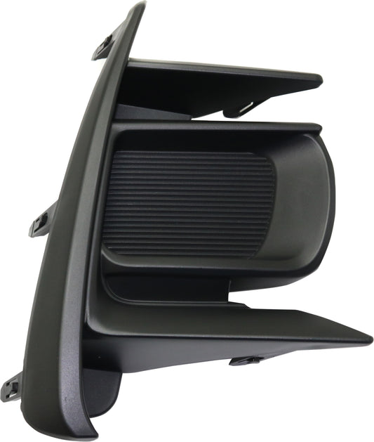 Front, Passenger Side Fog Light Trim, Black, Base/L/LE Models