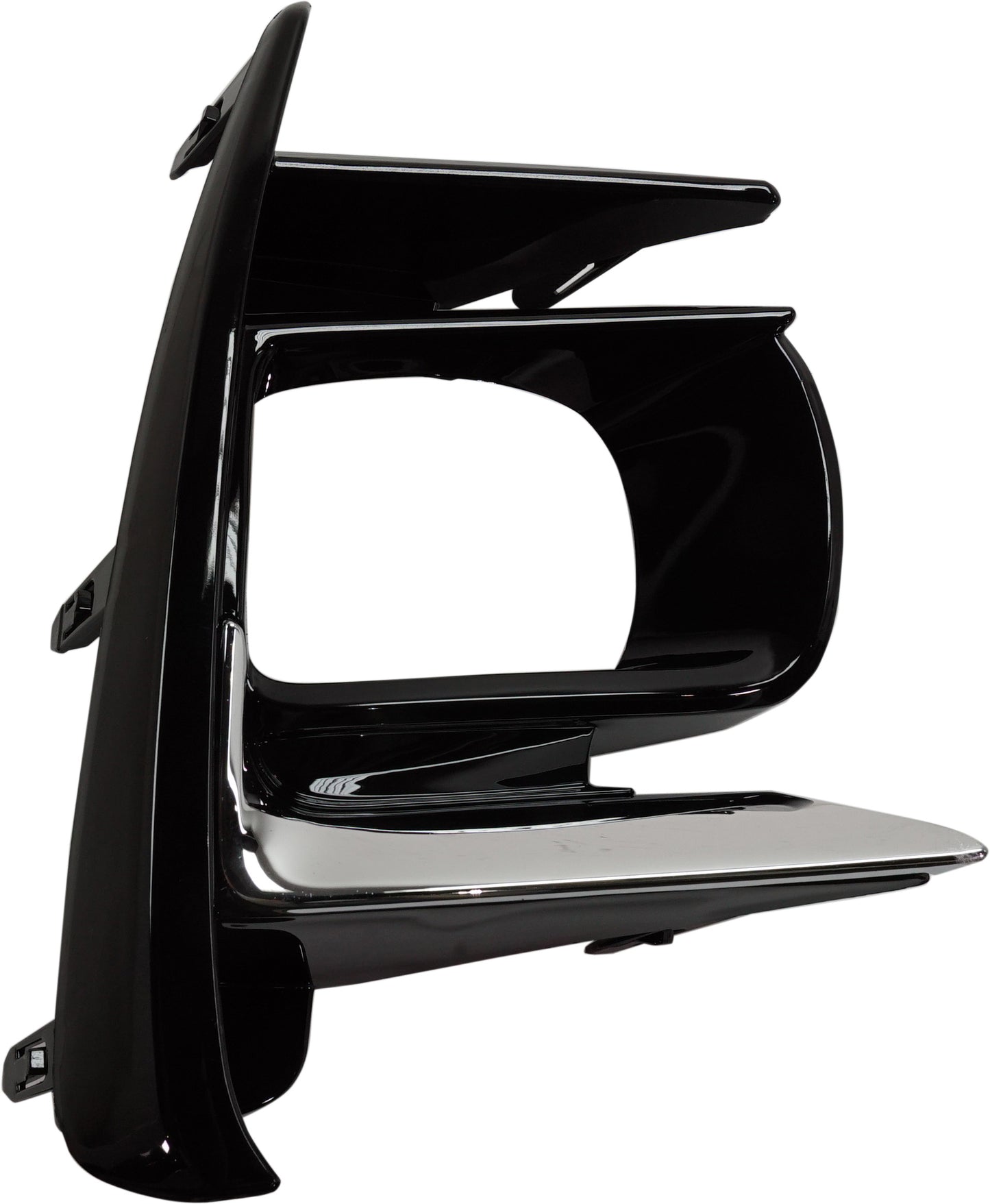 Front, Passenger Side Fog Light Trim, Black