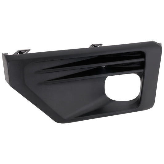 Front, Passenger Side Fog Light Trim, Black