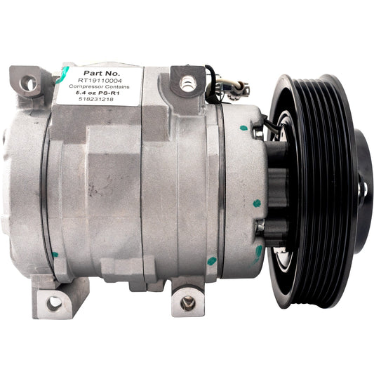 A/C Compressor, With Clutch, 6-Groove Pulley, 1.8L, 4Cyl