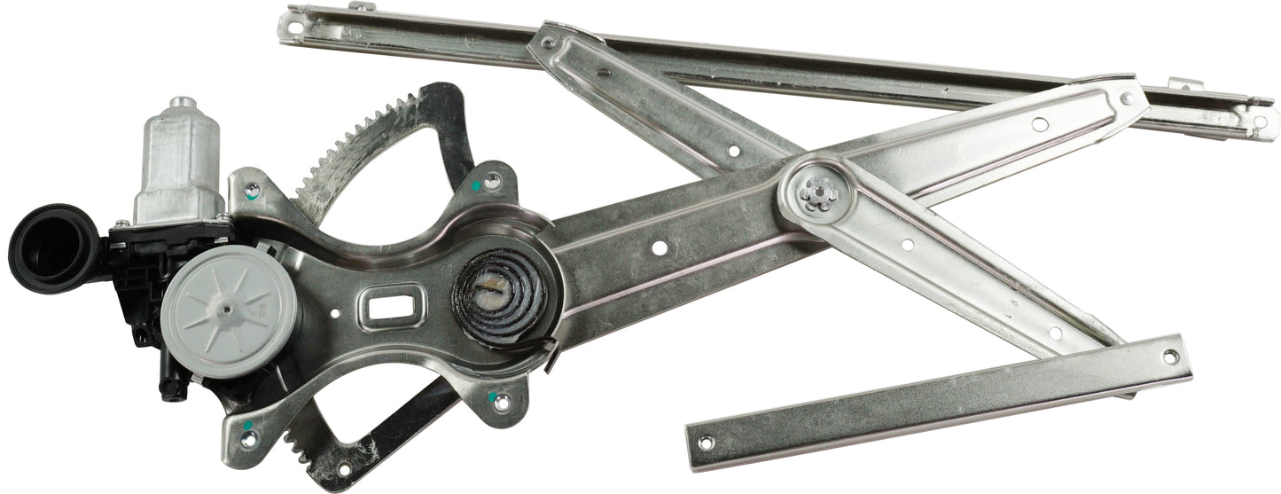 Front, Passenger Side Power Window Regulator, With Motor