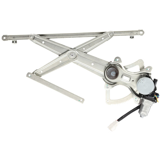 Front, Passenger Side Window Regulator, Power, With 5 Prong Connector