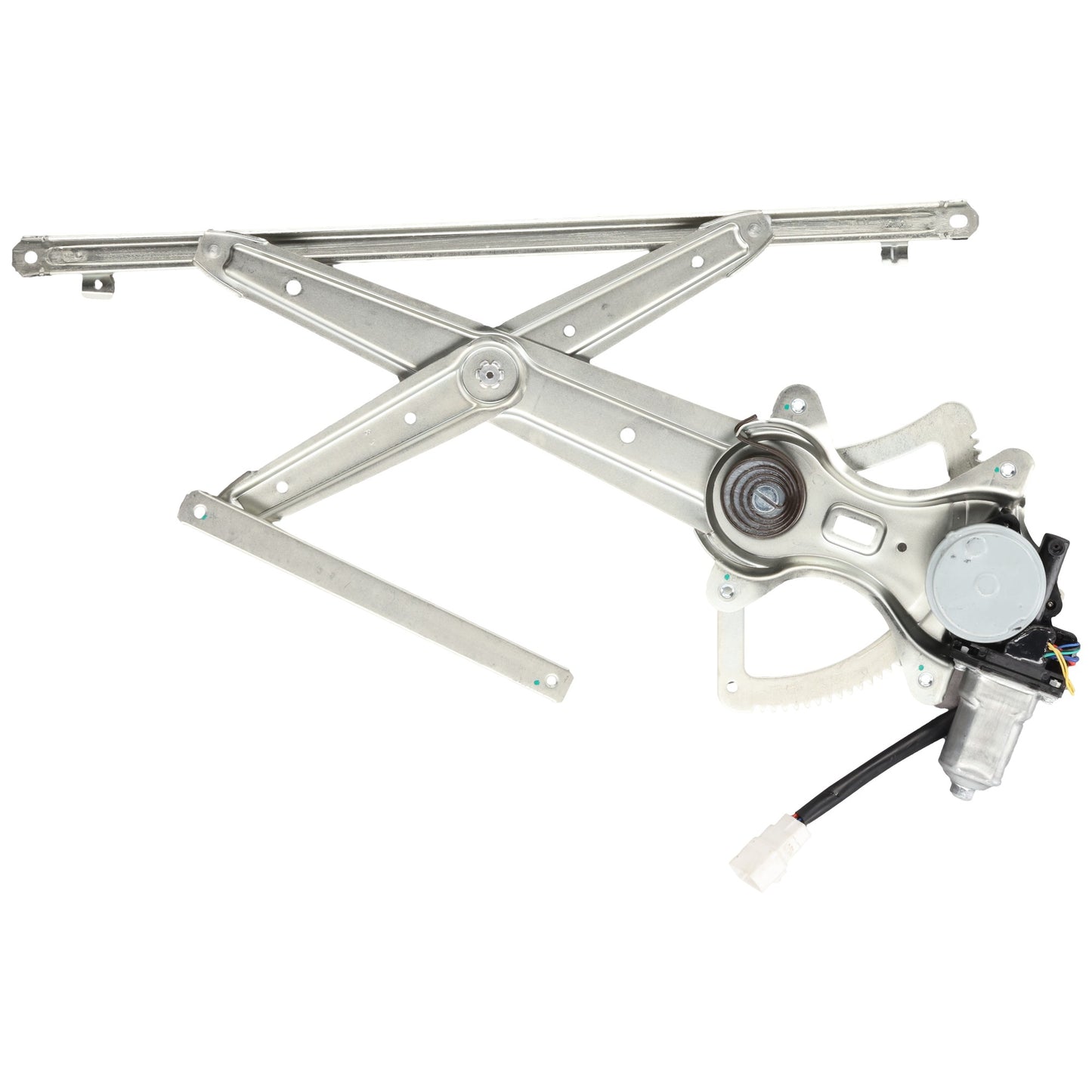 Front, Passenger Side Window Regulator, Power, With 5 Prong Connector