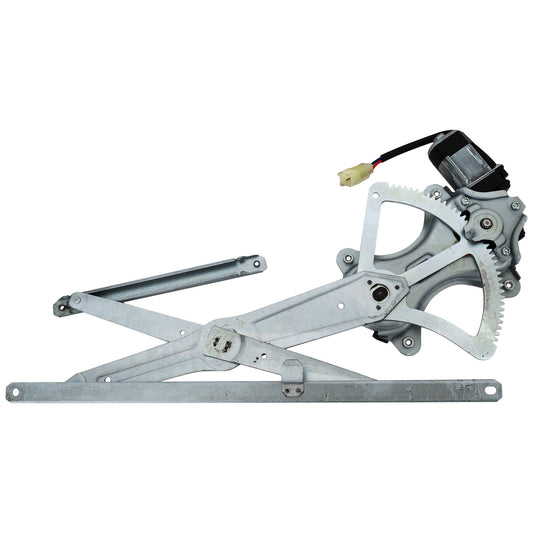 Front, Passenger Side Power Window Regulator, With Motor