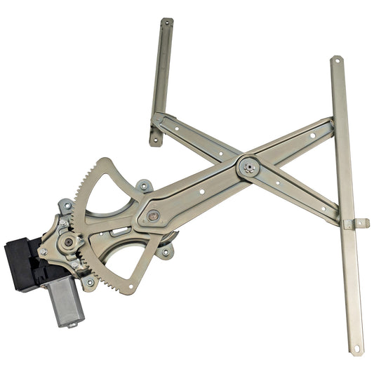 Front, Passenger Side Power Window Regulator, With Motor