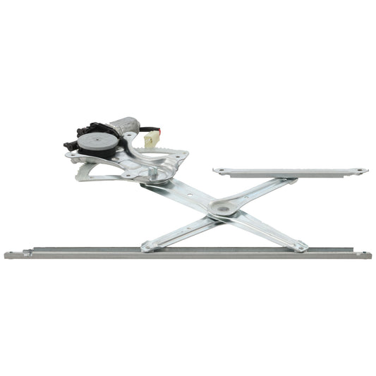 Front, Passenger Side Power Window Regulator, With Motor