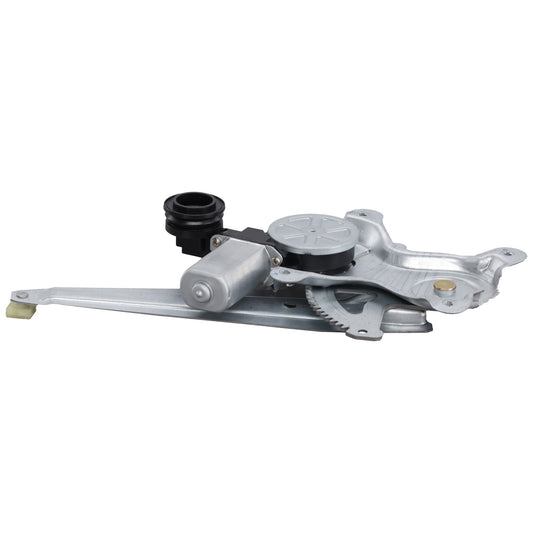Rear, Passenger Side Power Window Regulator, With Motor