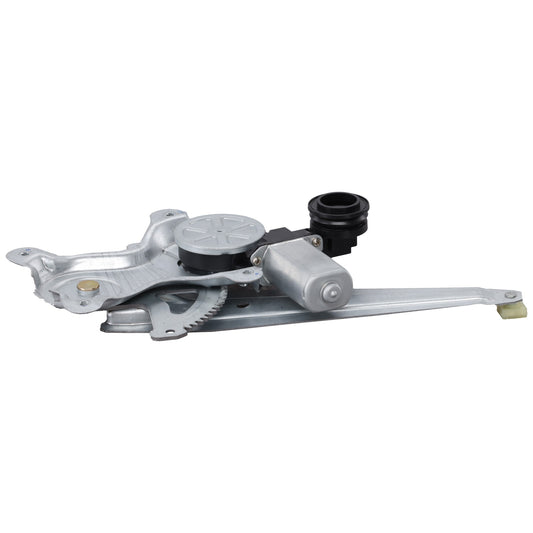 Rear, Driver Side Power Window Regulator, With Motor