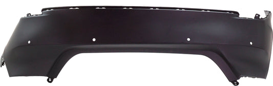 Rear Primed Bumper Cover, with Parking Aid Sensor Holes