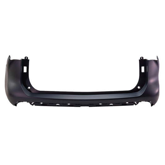 Rear, Upper Primed Bumper Cover CAPA Certified