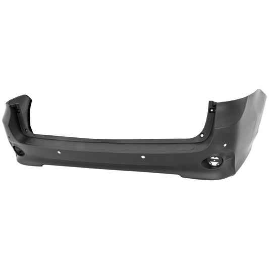 Накладка на задний бампер, грунтованная, модель SE, 6-цилиндровый двигатель 3,5 л, с отверстиями для датчиков парковки