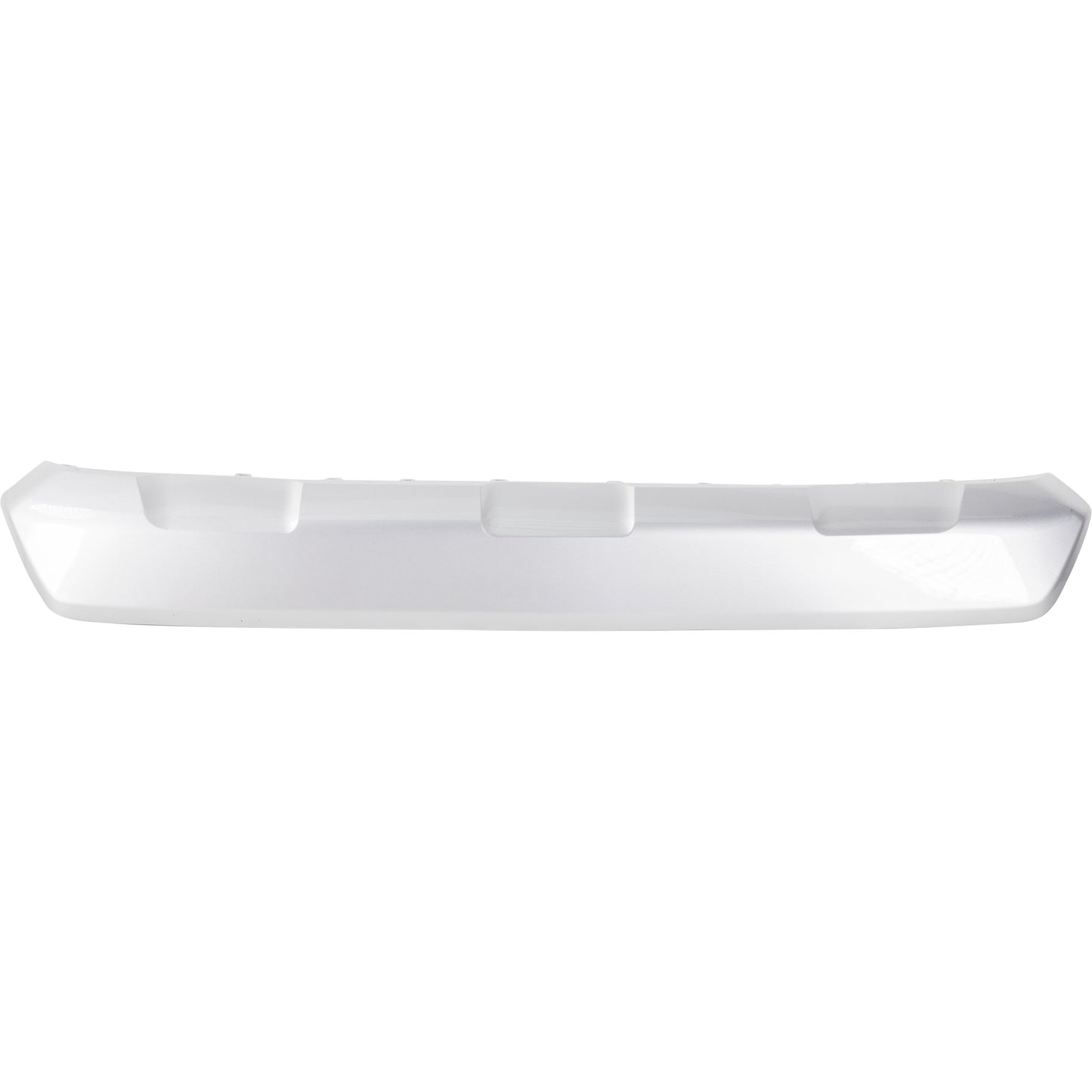 Rear, Driver or Passenger Side, Lower Bumper Trim, Silver
