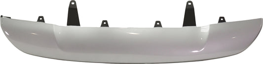 Rear Valance, Bumper Guard, Painted Silver