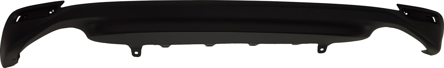Rear, Lower Valance, Bumper Cover, Textured