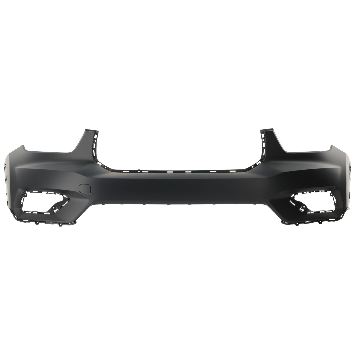 Front Primed Bumper Cover, For Models without Parking Aid Sensor Holes, without Headlight Washer Holes, CAPA Certified
