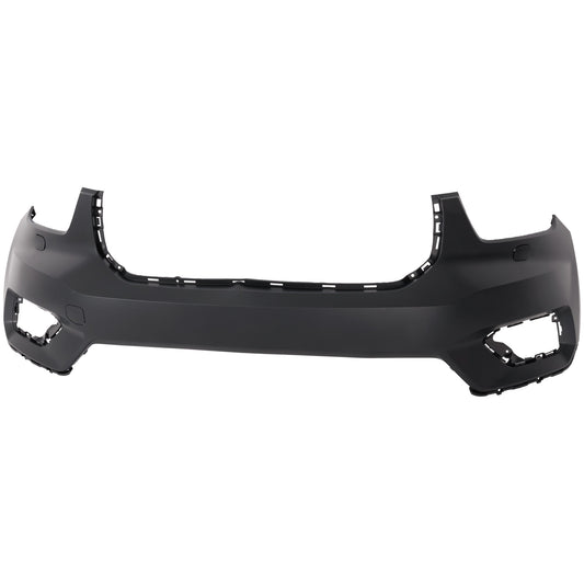 Front Primed Bumper Cover, For Models with Park Assist System, without Headlight Washer