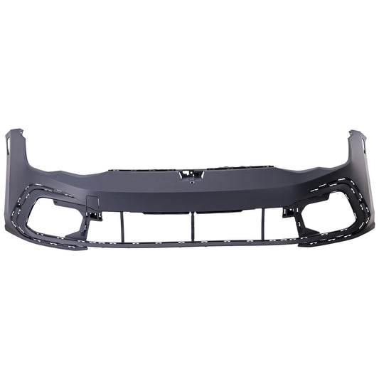 Передняя грунтованная накладка на бампер