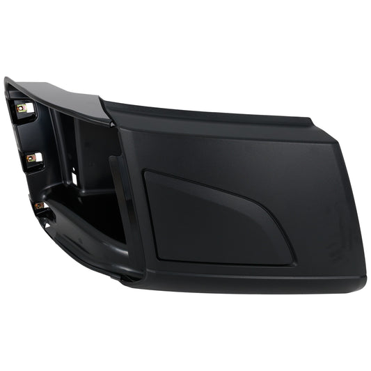 Front, Passenger Side Bumper End, Primed Plastic