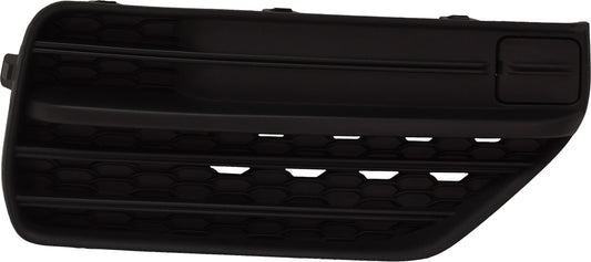 Front, Passenger Side, Outer Bumper Grille, Textured Black